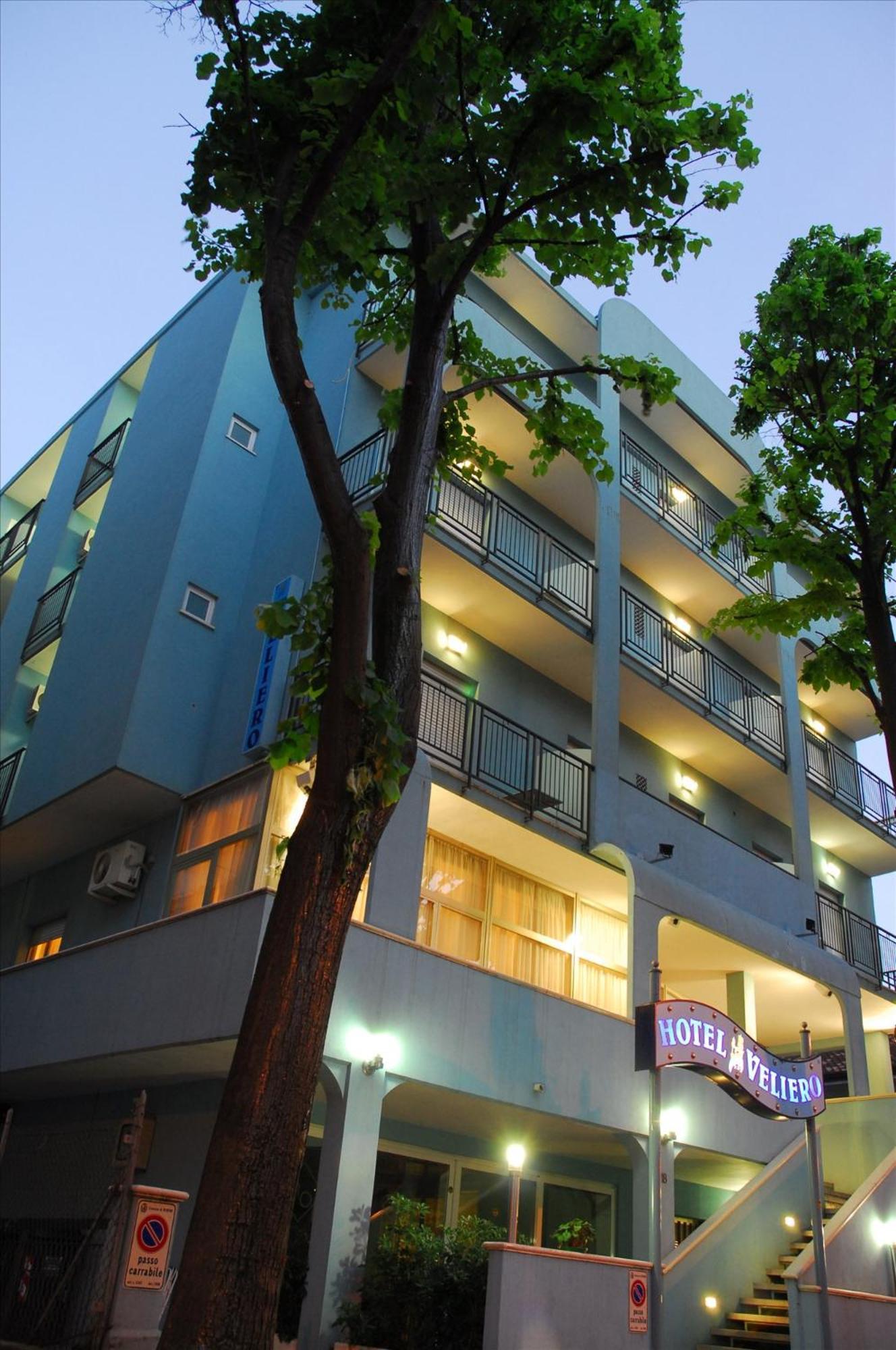 Hotel Veliero Rímini Exterior foto